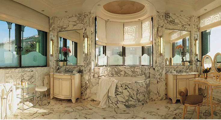 A legszebb szállodai fürdőszoba Párizsban van